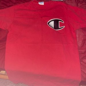 red champion shirt